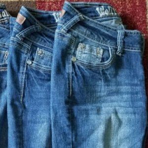 2 wallflower size 7 jeans